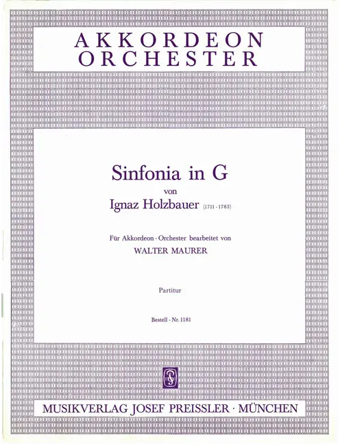 Sinfonia in G